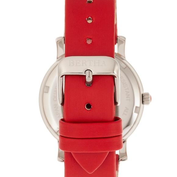 BTHBR8702 NWT Women\'s Leather Band Watch